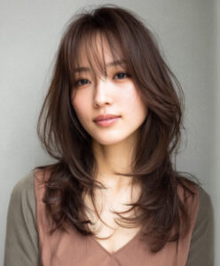 2025_セミロングヘア　レイヤー