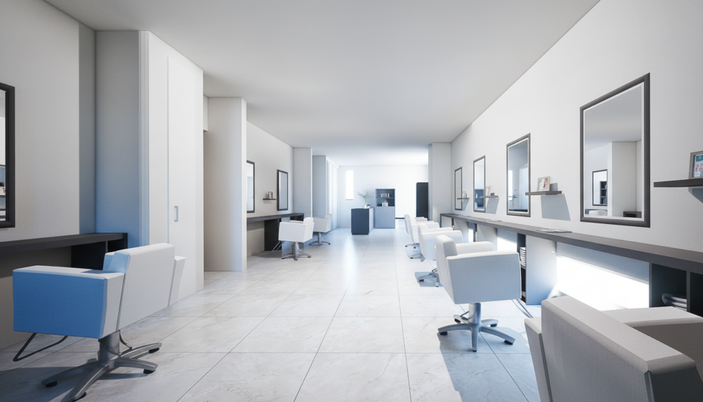 アクセスムーン 米沢店内観パース