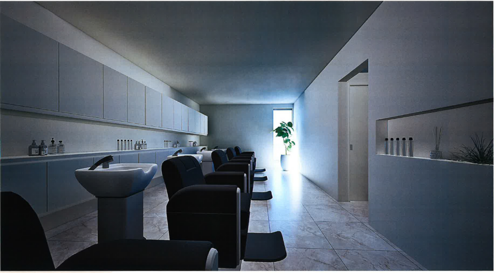 アクセスムーン 米沢店内観パース