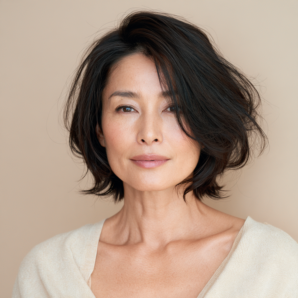 かっこいい大人ショートヘア 50代がなりたい印象×顔型で選ぶスタイル完全カタログ